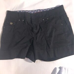 One‎ Sone Black Lightweight Cotton Short